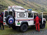 KMR landrover ambulance