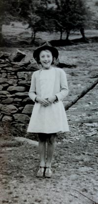 Nancy as a child
