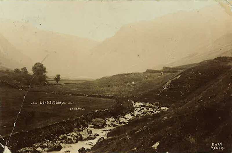 River Sprint above Sadgill Bridge, 1900s?